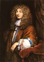 Målning av Christiaan Huygens